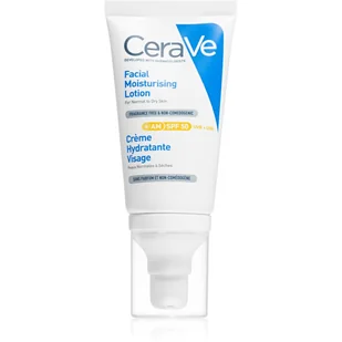 CeraVe nawilżający krem do twarzy SPF 50 dla skóry normalnej i suchej 52 ml - Kremy do twarzy - miniaturka - grafika 1