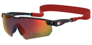 Okulary TOMMY HILFIGER TJ-0098-S-D51. Okulary przeciwsłoneczne, Kolor czarny. Unisex. - Okulary przeciwsłoneczne - miniaturka - grafika 1