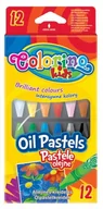Przybory szkolne - Colorino Kids Pastele olejne 12 kolorów PATIO - miniaturka - grafika 1