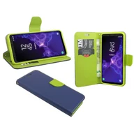Etui i futerały do telefonów - Samsung Galaxy S9 Plus etui na telefon komórkowy flip case etui ochronne na smartfona niebieskie - miniaturka - grafika 1