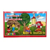 Gry planszowe - Kot w butach-Braciszek i siostrzyczka - miniaturka - grafika 1