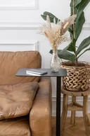 Ławy i stoliki kawowe - Metalowy stolik do kanapy prostopadły Mini - miniaturka - grafika 1