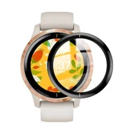 Akcesoria do smartwatchy - Szkło Hybrydowe Full Glue 5D Do Garmin Venu Czarny - miniaturka - grafika 1