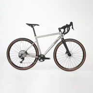 Rowery - Rower gravelowy męski Triban GRVL 900 Titane - miniaturka - grafika 1