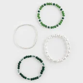 Bransoletki - AVON Zestaw bransoletek Rhea Greens zielony - miniaturka - grafika 1