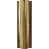 Okapy kuchenne - GLOBALO Cylindro Isola 39.7 Light Gold - miniaturka - grafika 1