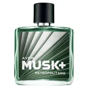 Wody i perfumy męskie - Avon Musk Metropolitano Woda toaletowa 75 ml - perfumy - miniaturka - grafika 1