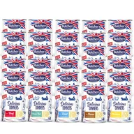Mokra karma dla kotów - BUTCHER'S Delicious Dinners kawałki w galaretce 30x400g (kot) Mix smaków - miniaturka - grafika 1