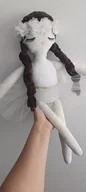 Pamiątka Chrztu Świętego - Lalka szmaciana personalizowana 57 cm - miniaturka - grafika 1