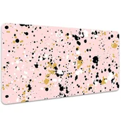 Podkładki na biurko - Mata ochronna z nadrukiem Plamy z farby 100x50 cm, Dywanomat - miniaturka - grafika 1