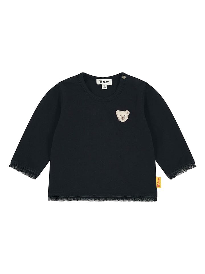 Steiff Koszulka w kolorze czarnym