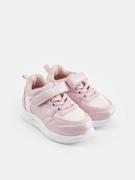 Buty dla dziewczynek - Sinsay - Sneakersy - różowy - miniaturka - grafika 1