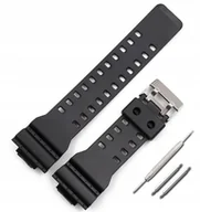 Akcesoria do zegarków - CZARNY GUMOWY PASEK 16MM GA-100, GA-400 ZAMIENNIK + PRZYRZĄD +TELESKOPY - miniaturka - grafika 1