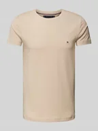 Koszulki męskie - T-shirt o kroju slim fit z wyhaftowanym logo - miniaturka - grafika 1