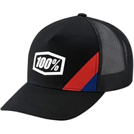 Czapki damskie - 100% CASUAL Cornerstone X-Fit Snapback Hat Black Czapka z daszkiem, Wielobarwny, STANDAR Unisex Dorosły, WIELOKOLOR, rozmiar uniwersalny/S - miniaturka - grafika 1