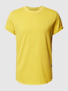 T-shirt z nadrukiem i naszywką z logo model ‘Lash’ - Koszulki męskie - miniaturka - grafika 1