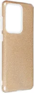 Etui i futerały do telefonów - Pokrowiec König Design kompatybilny z Samsung Galaxy S20 Ultra - plastikowe, miękkie etui na telefon komórkowy w kolorze złotym - miniaturka - grafika 1