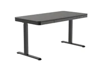 Biurka - Biurko ACTIVEJET z elektryczną regulacją wysokości 140x70 ET119W-C czarny - miniaturka - grafika 1