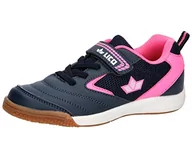 Buty dla chłopców - Lico Ari VS buty sportowe halowe dla chłopców i dziewczynek, granatowe/różowe, 26 EU, Marine Pink, 26 EU - miniaturka - grafika 1