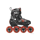 Rolki - Łyżworolki Roces Moody Boy Tif czarno-czerwone 400855 02 - Rozmiar rolek/łyżew - 30 - 35 - miniaturka - grafika 1