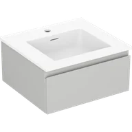 Szafki łazienkowe - Mexen Orio szafka łazienkowa 50 cm z umywalką Otis, 1 szuflada, szara mat/biała mat - 91A10-05023-1-BF62-W18M01 - miniaturka - grafika 1