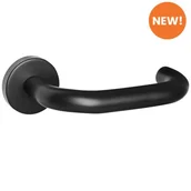 Klamki - KLAMKA INVESTA CZARNY - miniaturka - grafika 1