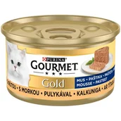 Mokra karma dla kotów - Purina Gourmet Gold Mus Indyk 85 g - miniaturka - grafika 1