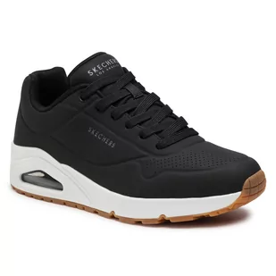 SKECHERS Sneakersy Stand On Air 52458/BLK Black - Sneakersy damskie - miniaturka - grafika 1