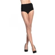 Stroje kąpielowe - Figi kąpielowe retro z wyższym stanem czarne M - miniaturka - grafika 1