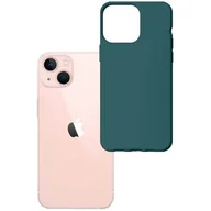 Etui i futerały do telefonów - Etui 3MK Matt Case do Apple iPhone 14 Ciemno-zielony - miniaturka - grafika 1