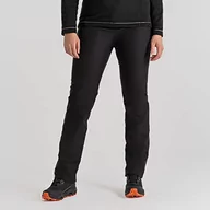 Spodnie damskie - Craghoppers Wodoodporne damskie spodnie Kiwi pro. Wodoodporne, oddychające i wiatroszczelne damskie spodnie do chodzenia na lato i zimę. Czarny - miniaturka - grafika 1