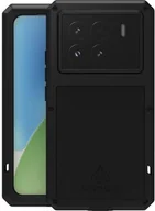Etui i futerały do telefonów - LOVE MEI Etui pancerne + szkło Powerful do Xiaomi 15, czarne - miniaturka - grafika 1