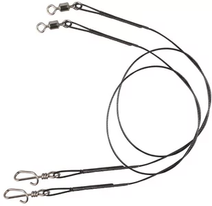 Przypon Stalowy Jaws Super Strong 35cm 23kg 2szt. - Inne akcesoria dla wędkarzy - miniaturka - grafika 1