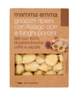 Gnocchi nadziewane serem Asiago i borowikami 350g - Mamma Emma - Szybkie dania obiadowe - miniaturka - grafika 1