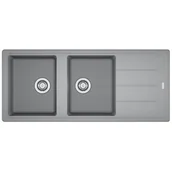 Zlewozmywaki - Franke Basis BFG 621 kamienny szary 114.0367.652 - miniaturka - grafika 1