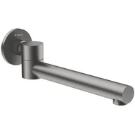 Wylewki do baterii - DEANTE NAC D87K CASCADA TITANIUM WYLEWKA OKRĄGŁA SKŁADANA 245 MM - miniaturka - grafika 1
