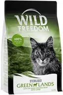 Sucha karma dla kotów - Wild Freedom Adult "Green Lands" Sterilised, jagnięcina - 2 x 6,5 kg Dostawa GRATIS! - miniaturka - grafika 1