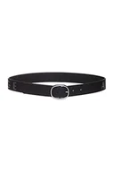 Paski - Armani Exchange Women's Studs Extended pasek z logo, czarny, XL - miniaturka - grafika 1
