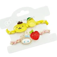 Ozdoby do włosów - Gumki Gumka Do Włosów Skręcane 2 Szt. Pompompurin I My Melody - miniaturka - grafika 1