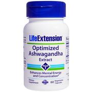 Suplementy naturalne - Life Extension Life Extension Optimized Ashwagandha wyciąg - 60 kapsułek LE00888 - miniaturka - grafika 1