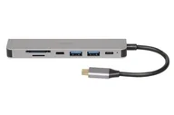 Huby USB - IBOX HUB USB IUH3SL4K SLIM USB3.2 HDMI 4K PD100W - miniaturka - grafika 1