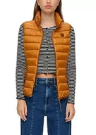 Kamizelki damskie - Q/S by s.Oliver Damska kamizelka outdoorowa, pomarańczowy, XS - miniaturka - grafika 1