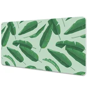 Podkładki na biurko - Podkładka na biurko Bananowe liście 90x45 cm - miniaturka - grafika 1