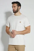 Koszulki męskie - Koszulka Carhartt Force Midweight S/S Pocket - miniaturka - grafika 1