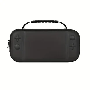 TEMU Jedna Czarna Ochronna Obudowa na Konsolę do Gier z Twardym Etui Wodoodporną Torba EVA, Pasująca do SWITCH Lite NS - Akcesoria do Nintendo - miniaturka - grafika 1