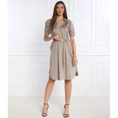 Sukienki - BOSS BLACK Sukienka z paskiem Depera1 - miniaturka - grafika 1