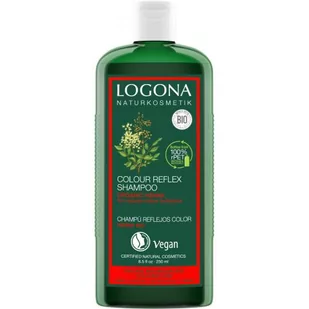 Logona Szampon do włosów w odcieniach czerwieni i brązu Z BIO-HENNĄ 173 164 - Szampony do włosów - miniaturka - grafika 1
