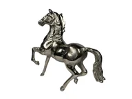 Figurki dekoracyjne - DEKORACJA FIGURKA KONIA CHROM PREZENT NAGRODA - miniaturka - grafika 1