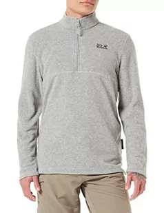 Jack Wolfskin Jack Wolfskin Męski sweter Gecko M szary Slate Grey M 1709521 - Swetry męskie - miniaturka - grafika 1
