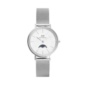 Zegarki damskie - Zegarek Daniel Wellington DW00100772 Srebrny - miniaturka - grafika 1